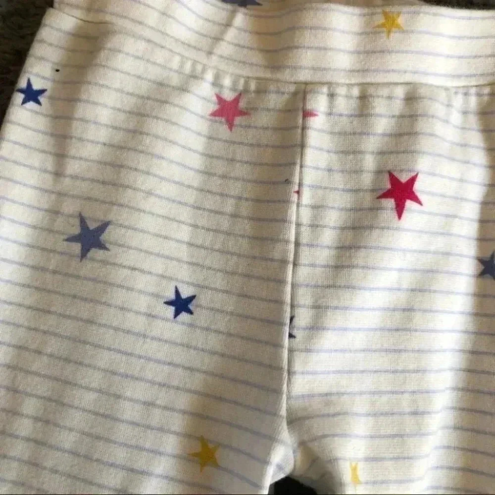 Joules Pajama Bottom Pants Stripes and Stars: 7/8y